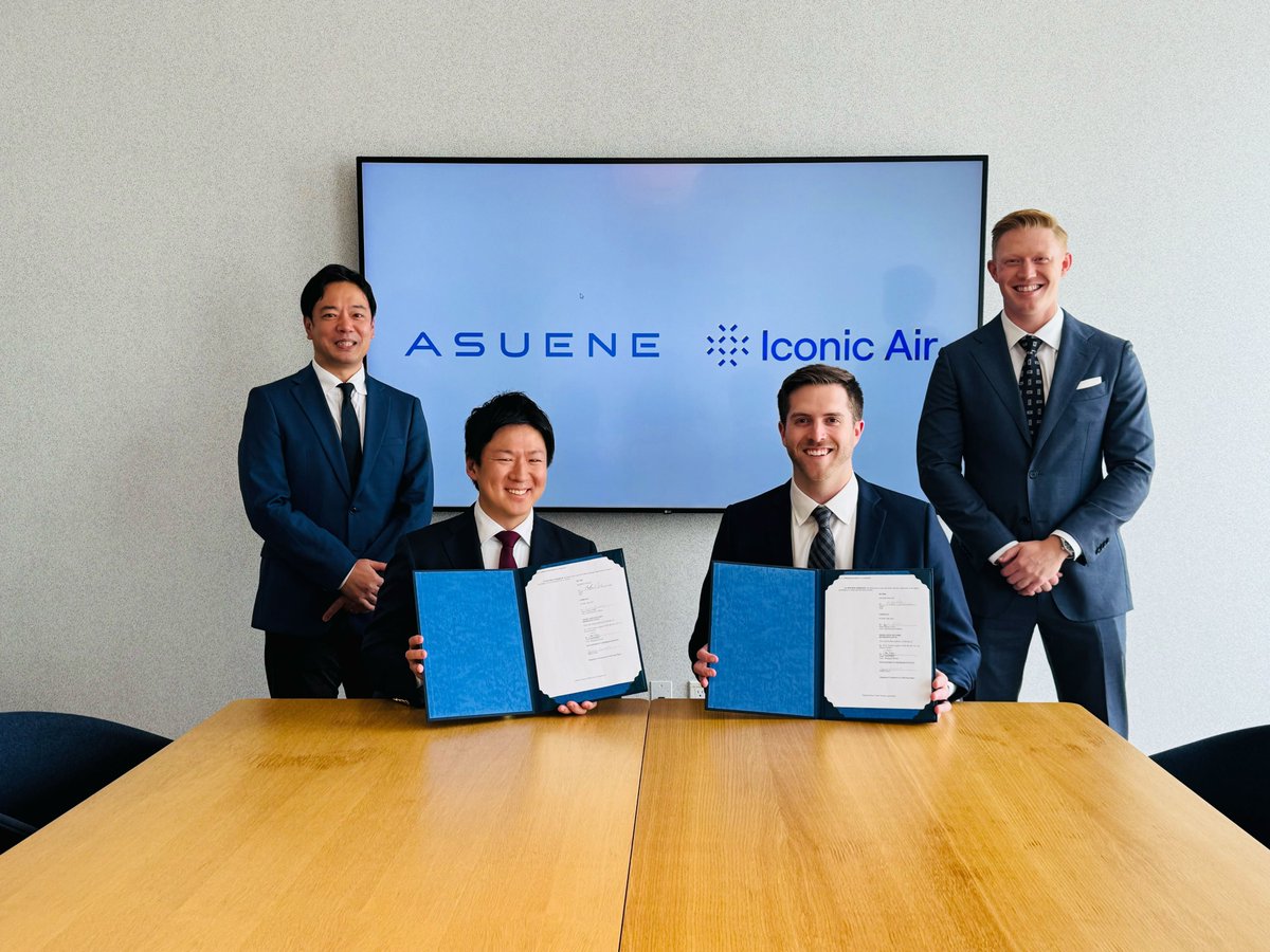 Nishiwada_Kohei's tweet photo. 【アスエネ、アメリカ2社目のM&Aと追加のシリーズC2資金調達を発表 🔥🎉✨】

なんと、本日アメリカ2社目となるCO2見える化クラウド＆メタンリーク検知SaaSのIconic Air社のM&Aを発表いたしました！！🎉

今朝の日経新聞にも掲載いただき、心より感謝申し上げます。アメリカでは2社目、そしてこの1年3ヶ月で計6社（100%事業買収を含む）のM&Aとなります。

アジア・アメリカ・欧州など3年前からグローバル展開を進めていますが、特に初期の海外立ち上げではうまくいかないことも多く、現地の責任者レベルの人材が何度も入れ替わるなど、数多くのハードシングスを乗り越えてきました。今年に入り、ようやく海外事業も成長軌道に乗り、新たな手を次々と打てるようになっています。

その中で、2025年5月にはAI搭載エネルギーマネジメントサービスを提供するNZero社のM&Aを実行。その後、アメリカでの営業活動や顧客獲得も順調に進み、現地体制を強化しながらNZero経営陣とのPMIを推進。この5ヶ月間で私や両社幹部が何度も日本⇔アメリカを往来し、Face to Faceでの議論を重ね、強固な信頼関係を構築することができました。

そして今回、さらなる一手としてNZero-ASUENE USAの連携を一層強化するため、Iconic Air社を100%M&Aし、ASUENE USAに吸収合併する形となります。これにより、ASUENE USAにてIconic Airの共同創業者のJamesやKyleの強力なアメリカ人経営陣の獲得、NZeroとのさらなるバンドル販売の強化、そしてCA州開示規制を見据えた顧客拡大とアメリカシフトをさらに加速させていきます。

同時に、シリーズC2ラウンドの最終クローズとして、新規投資家にグローバル・ブレインとソニーフィナンシャルグループおよび日揮のCVCファンドを迎え、既存投資家からは三井住友フィナンシャルグループに今回も追加出資をいただきました。これにより、累計資金調達額は115億円に到達しました。

特に、グローバル・ブレインで投資をリードしてくださった細村さんは、Salesforce Ventures時代に2回、さらにグローバル・ブレイン移籍後に今回と、計3回の出資をいただいており、アスエネのチームと事業の急成長を信頼し、継続的にサポートいただいている強いご縁に深く感謝しています。グローバル・ブレインの強力な攻守両面のバリューアップ支援をいただきながら、全株主との連携もさらに加速させていきます。

この資金を活用し、今後も海外・日本双方でM&Aを積極的に推進し、次世代によりよい世界を、日本発でグローバルNo.1という志のもと、チーム・株主・パートナー・お客様と一丸となって、より良い非財務データの基幹ソフトウェアの提供および新領域・新事業の創出を加速していきます！！

日経新聞「CO2算定ソフトのアスエネ、米国で2社目の買収」
https://t.co/lJwsWhUclP

アスエネPress Release「アスエネ、新たに米国企業2社目のM&Aを実行、アメリカ展開を加速。
さらに、シリーズC2ラウンドのファイナルクローズにより累計115億円の資金を調達」
https://t.co/dDqYHBpDWG