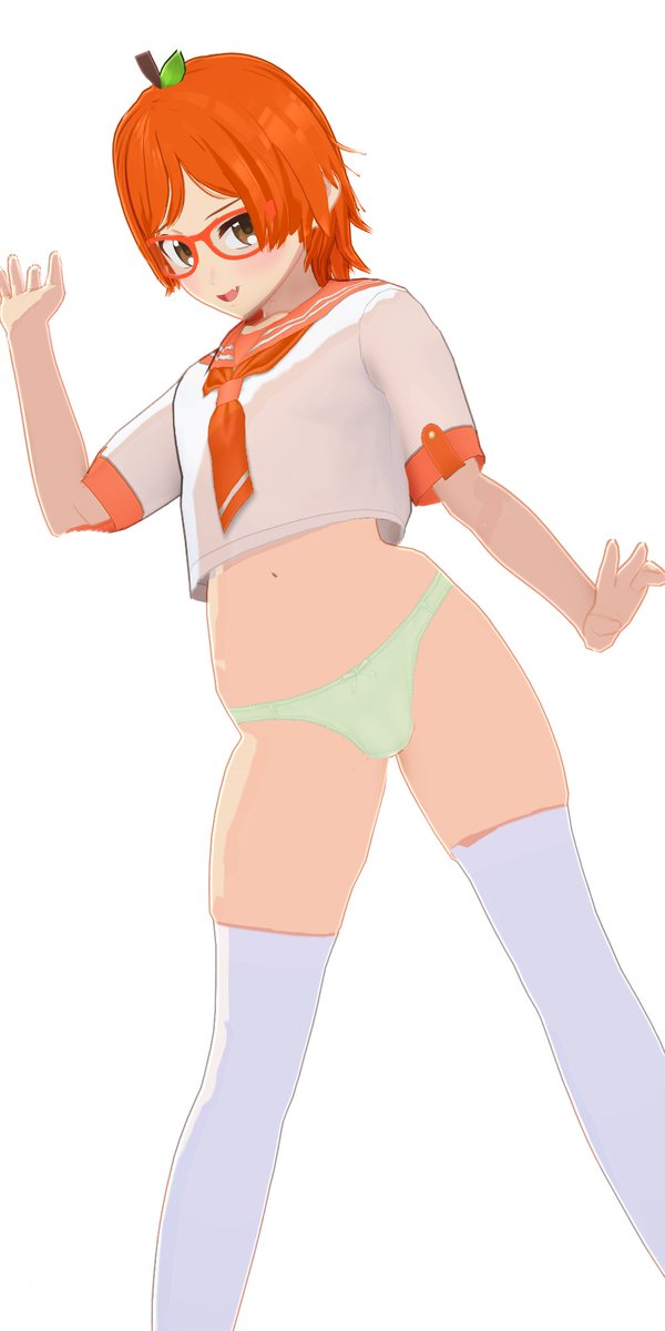 JuicySoder's tweet photo. How's this new orange boy model? 
Also added new outfits for him, check the replies 🧡 https://t.co/uwomvr9PNl