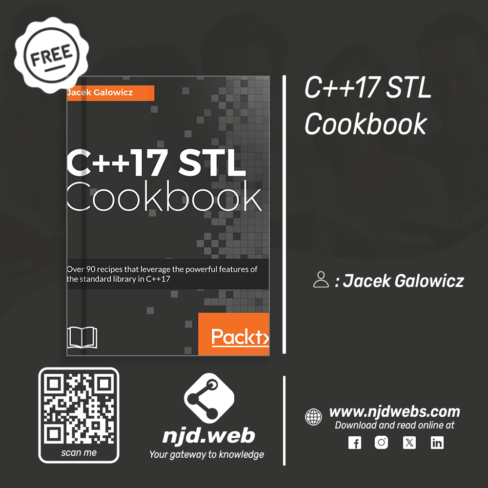 njdwebs's tweet image. 💡 C++17 STL Cookbook
Unlock the full power of modern C++!
📖 Available now on NJD Web — download it or read it online.
#NJDWeb #CPP #CPlusPlus #Programming #STL #SoftwareDevelopment #TechBooks #Coding #Developers #ReadOnline #BookDownload #Science