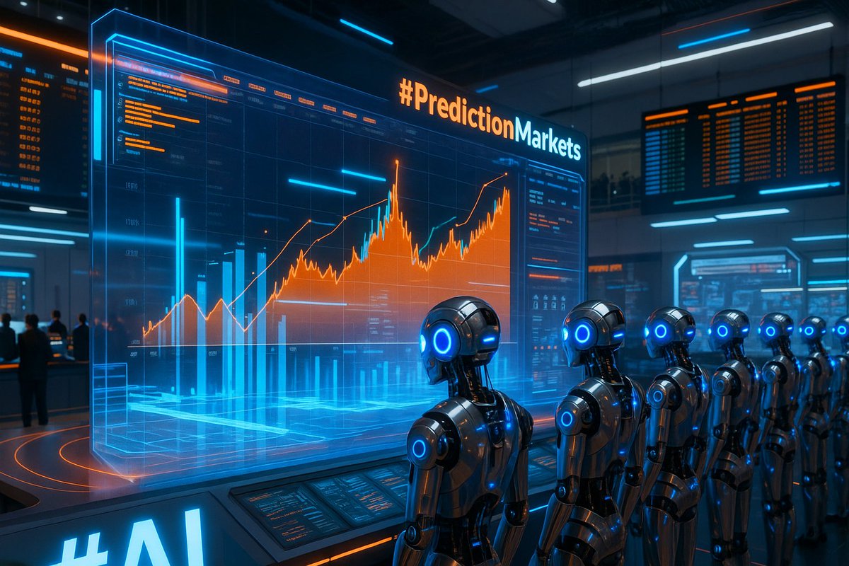 The true power of #PredictionMarkets isn’t gambling — it’s collective computation.

Markets aggregate insights from thousands of participants to form probabilities that rival the accuracy of #AI models.

Crowd consensus meets algorithmic precision.