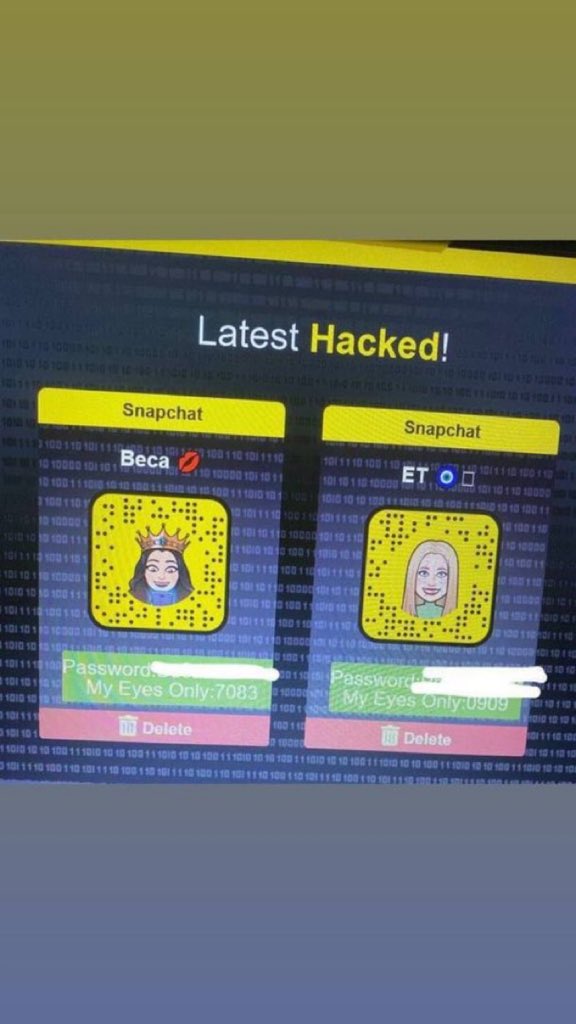 websterhacker's tweet image. Can get into snap without
password
Breach Eyesonly, bypass
#Snapgod #easymoney ^^^#snaphack #hack ^^^#snapchathacked #buyingcontent #snapchat
#snapchatdown #breachmyeyesonly
#monkeyapp
#purchasehack #LaCasaDeLosFamososMx