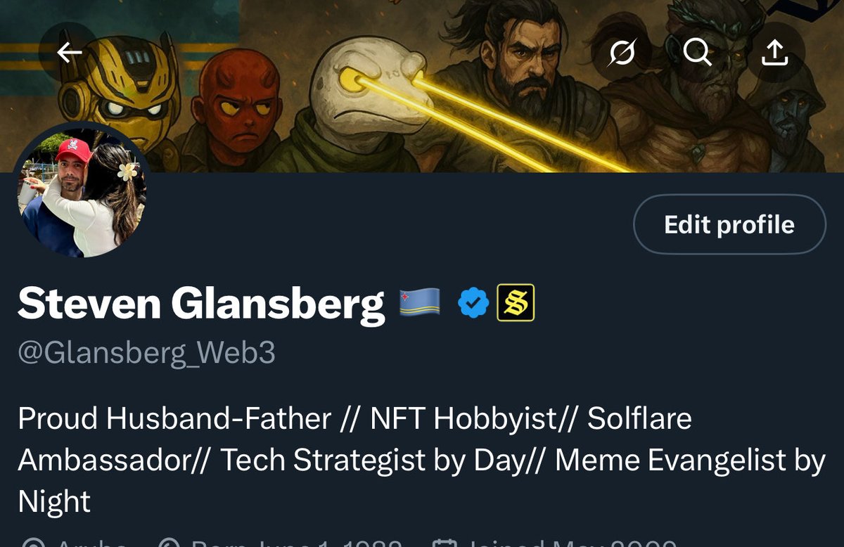 New badge who dis?
<a href="/solflare/">Solflare - The Solana Wallet</a>