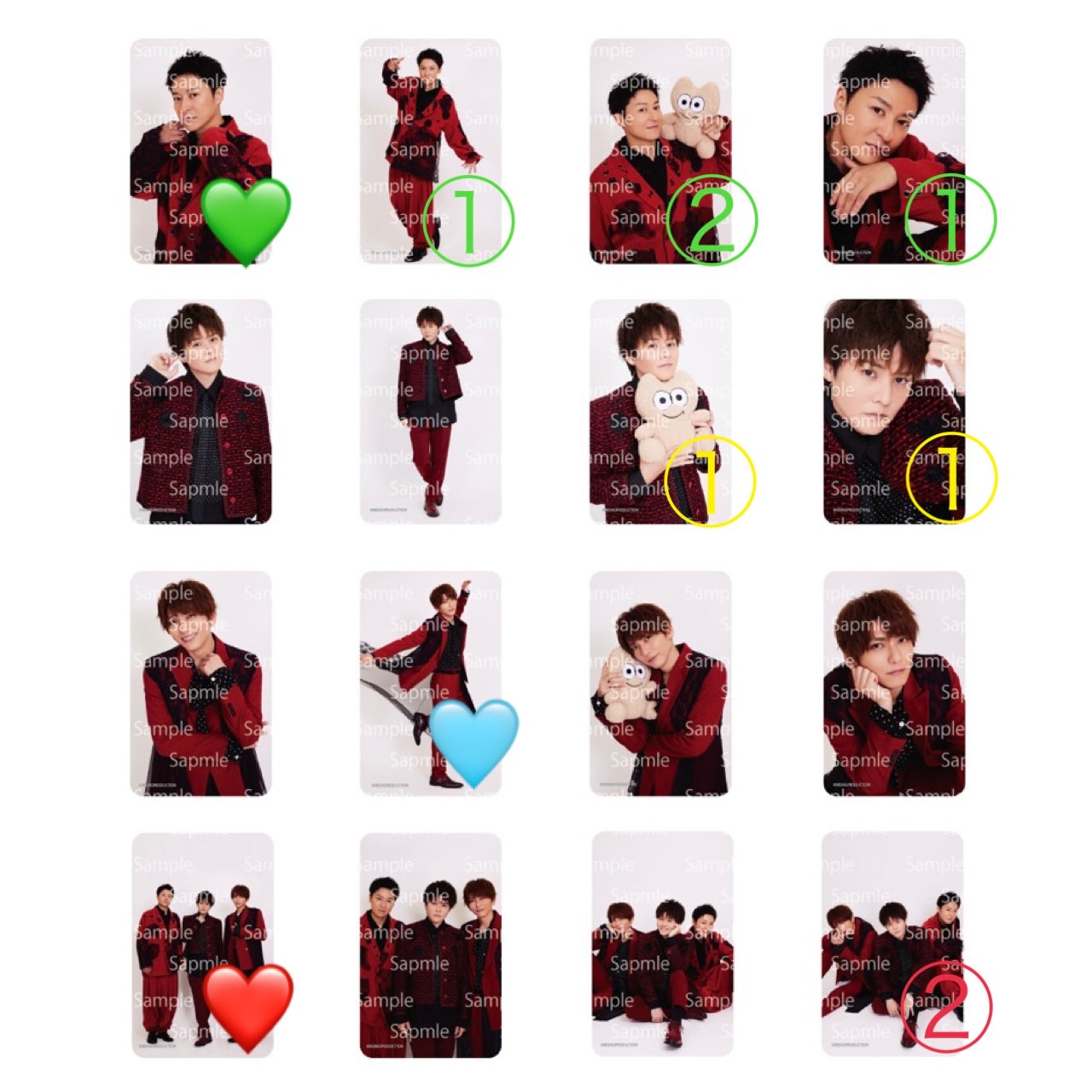 ampersandone☆カイレル☆トレカセット☆本人直筆落書きトレカあり ampersandone☆カイレル☆トレカセット☆当選者特典&直筆落書き