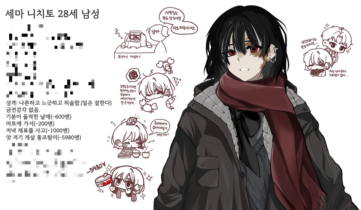 이번에 짠 덥크캐