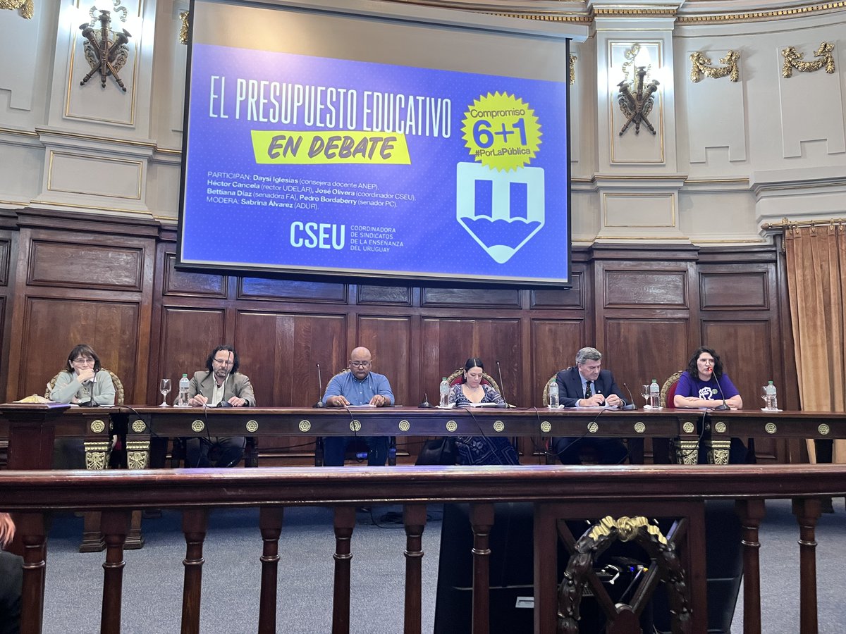 🧵En el Paraninfo de la UDELAR, <a href="/PedroBordaberry/">Pedro Bordaberry</a> volvió a demostrar por qué combina política, gestión y sentido común.
Habló de educación, presupuestos y resultados con una claridad poco frecuente: “no se trata de pedir más, sino de medir mejor”.