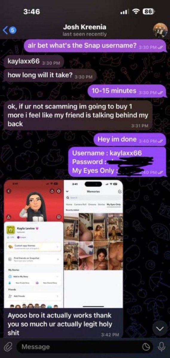 websterhacker's tweet image. Catch a cheating partner and know what your partner is hiding from you.[&amp;gt;&amp;lt;]

Get into snap without password,
Breach Eyesonly , bypass?

wa.me/message/DGATZP…