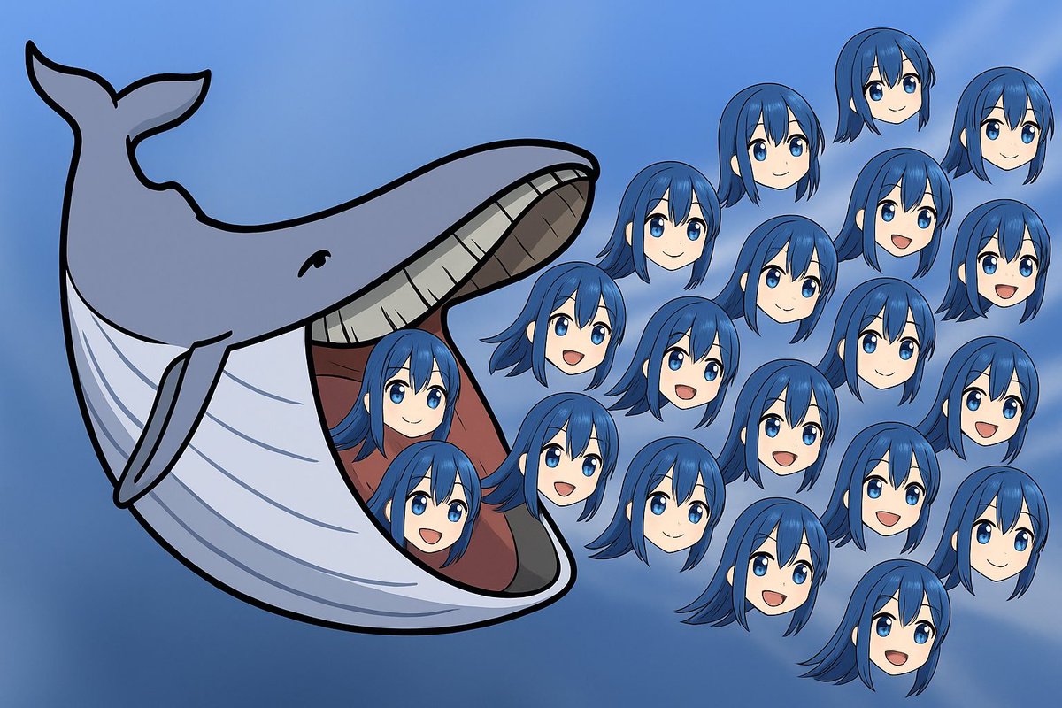 Whales accumulating down here? $Poly