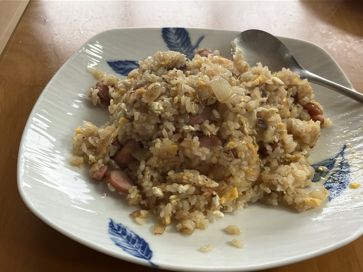 休みの日はたいていチャハーン