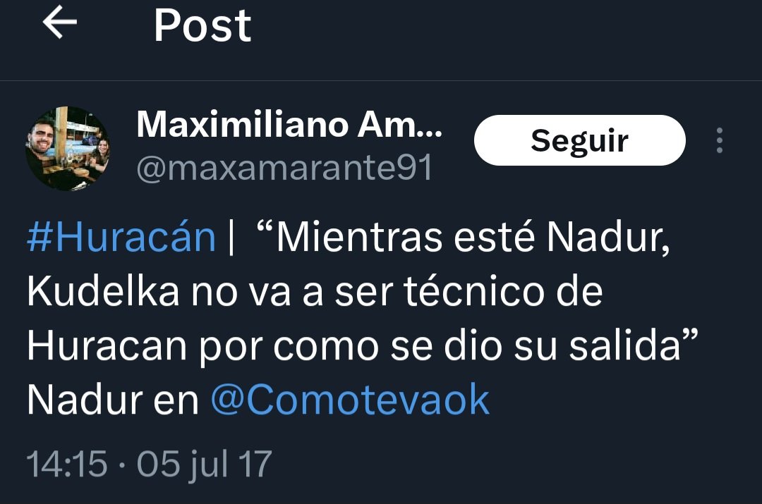 Tino97ok's tweet photo. Este chad que nos dio 2 TÍTULOS dijo EN 2017 que mientras él sea presidente de #Huracán, Kudelka no pisaba más el club. Se extraña tener un presidente digno y campeón, y no a un mono exconvicto impresentable que proscribe opositores para quedarse en el poder https://t.co/ITtGafTOuf