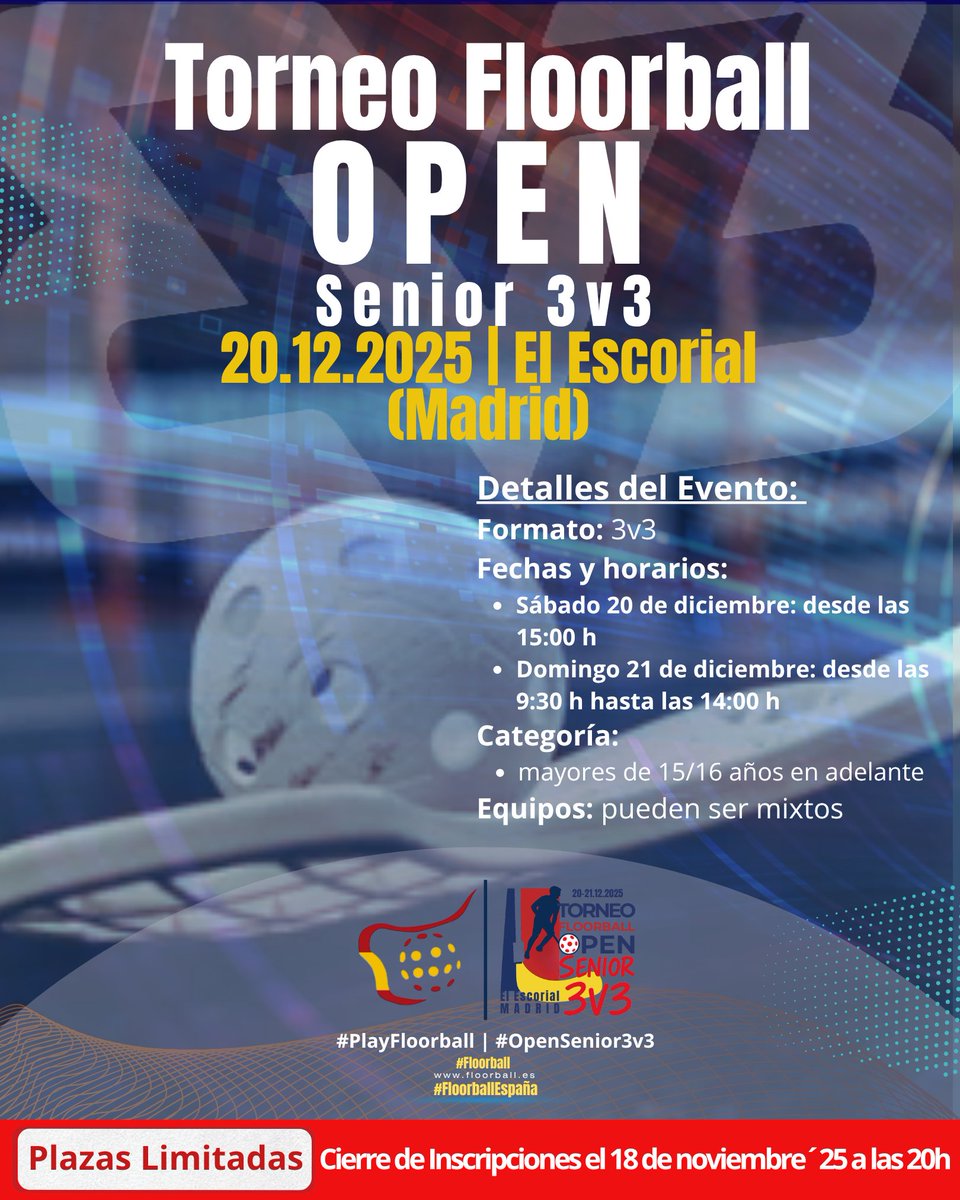 AEUF FLOORBALL ESPAÑA tweet media