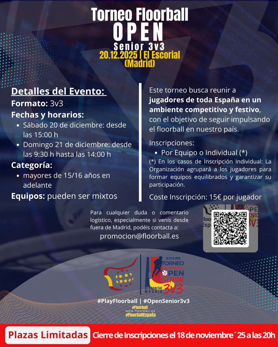 AEUF FLOORBALL ESPAÑA tweet media