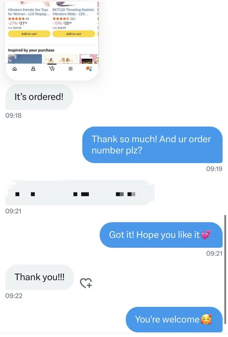 RivistaMotor's tweet photo. Thx my love trusting me🥰
I need more US reviewers!! COME ON!!!
#sextoy #sextoytester #vibrator https://t.co/pPuZWtTWJm