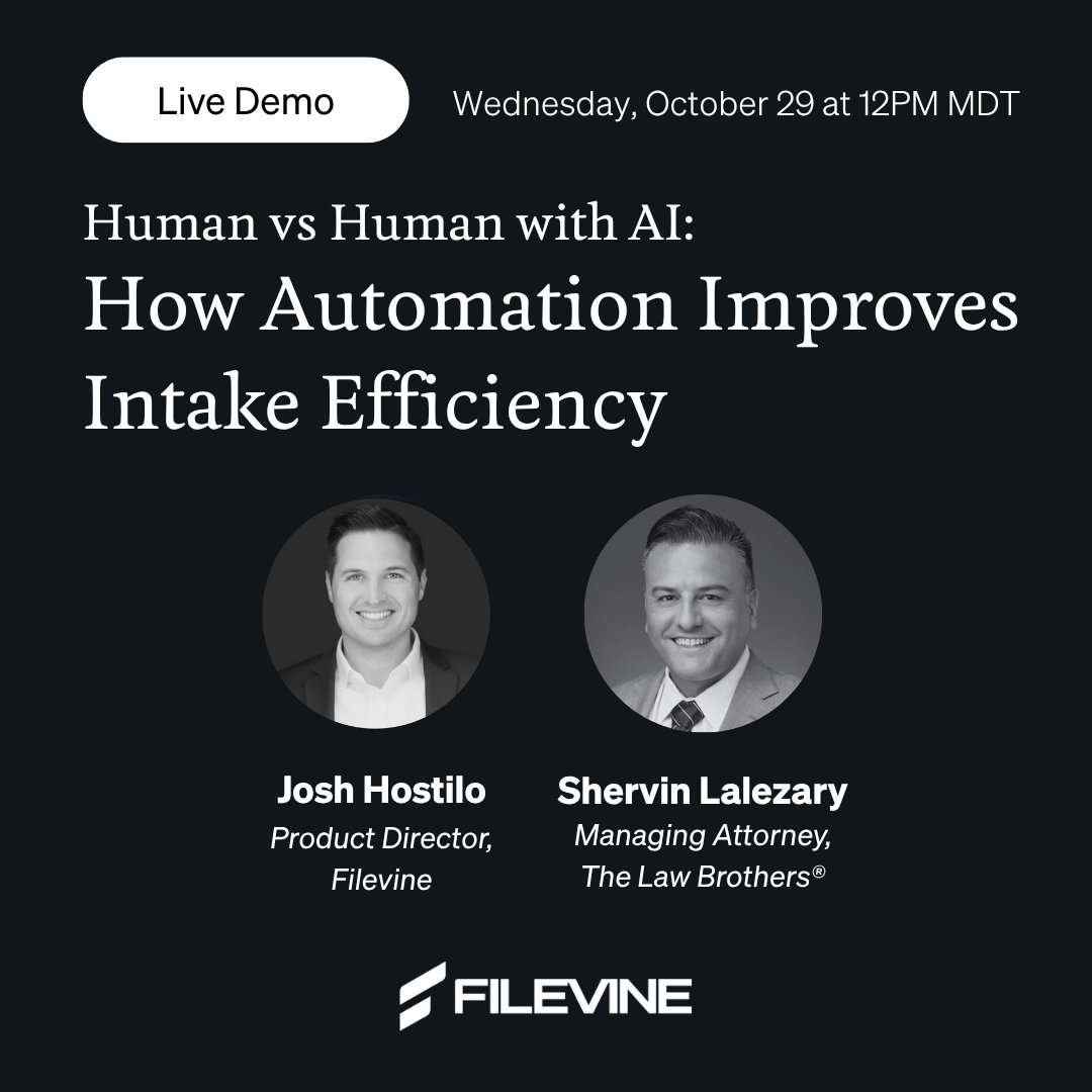 Filevine tweet media