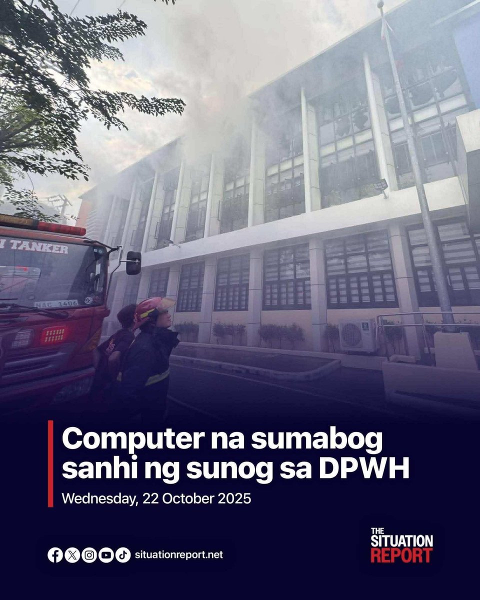 Kung ibang bansa kaya mag imbestiga like japan fire and IT team. Tutal tax naman namin ibabayad. Kaya nyo ba?  😁✌️
