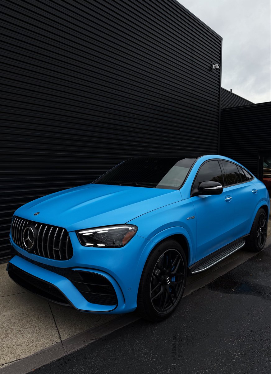 JoeW6_'s tweet photo. A GLE63S in satin blue 🧊 https://t.co/wISVzDZqa7