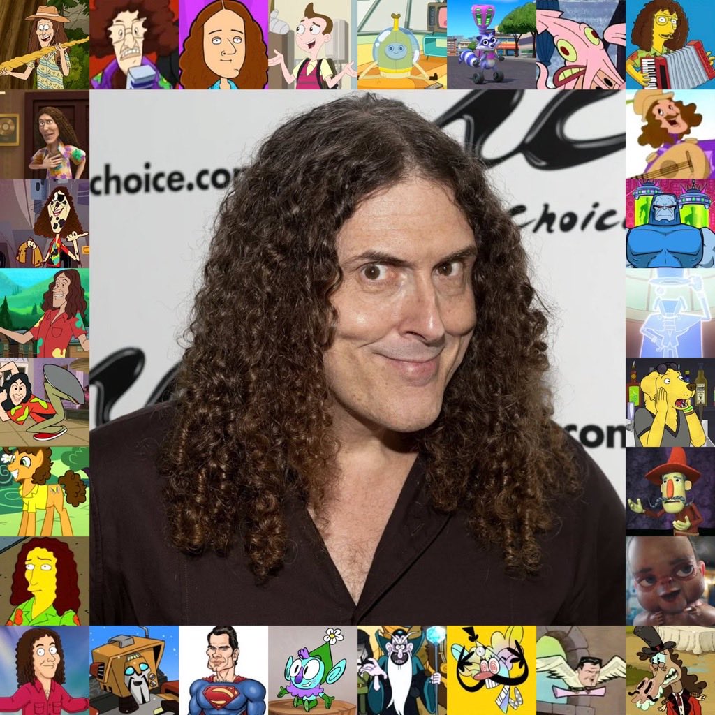 ToonHive's tweet image. In honor of Weird Al Yankovic 66th birthday, what’s your favorite character or what cartoon you seen him in?