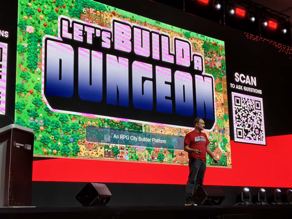 SpringloadedDev's tweet image. That's a wrap on @gamescomasia  x Thailand Game Show! It was cool to see the show taking on a new form in Bangkok, and we were really happy to be a part of the event. 
Thanks to everyone that stopped by for James' talk and checked out the new Let's Build a Dungeon demo on the…