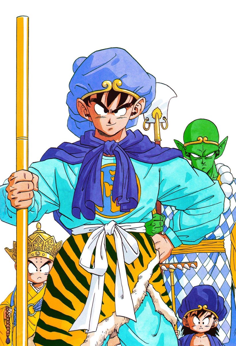 DBZdaily_'s tweet image. Art by Akira Toriyama