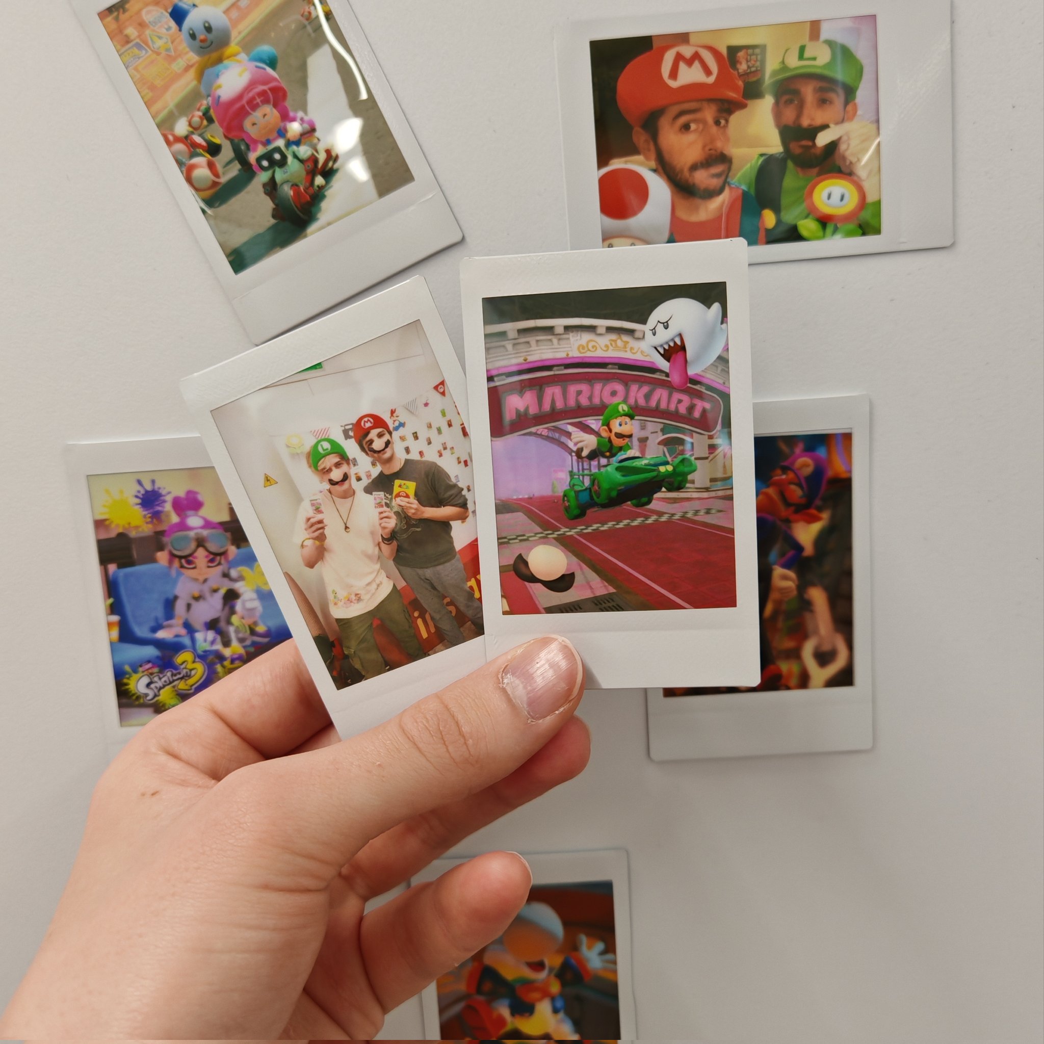 Moodboard instantáneas instax mini Link 3 Mario Bros | Nintenderos