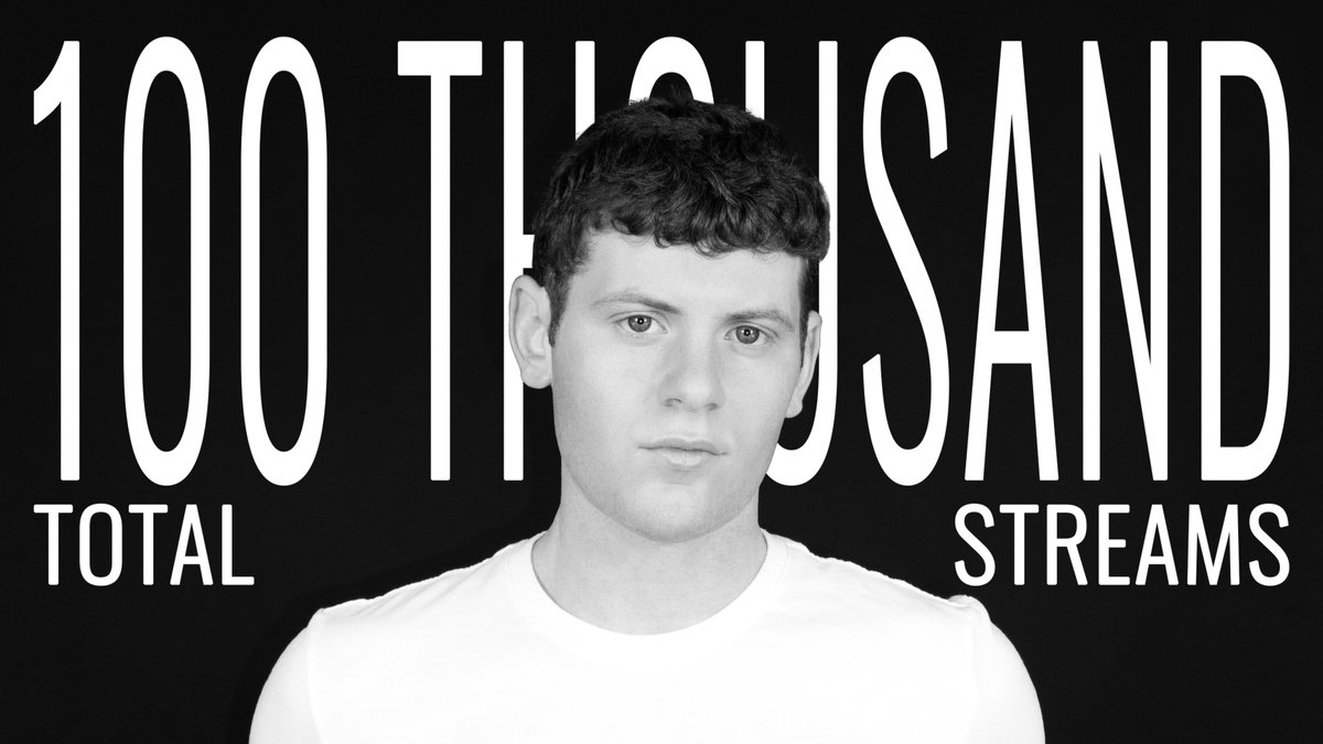 "The Person in the Mirror" has been yours for a month and it's already surpassed 100 THOUSAND streams! I love you all. Thank you for everything.