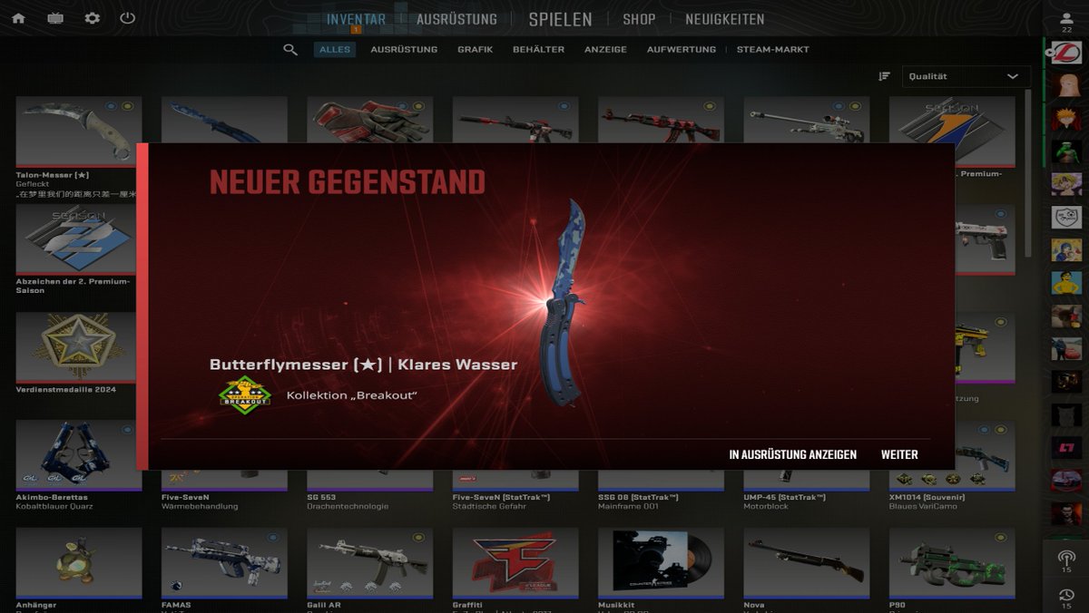 2008 Weltwirtschaftskrise Vibes grade #valve #CS2 #fypシ