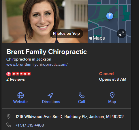 DevinWBrentMI's tweet photo. @CMinnising @MrBigall00 @dancantstream Devin review bombed your gym? That is horrible! If any of them need any help with strained muscles, please check out brent family chiropractic , as you can see they are fantastic!

https://t.co/kUMFhtB32V https://t.co/kTaT2ezZoA
