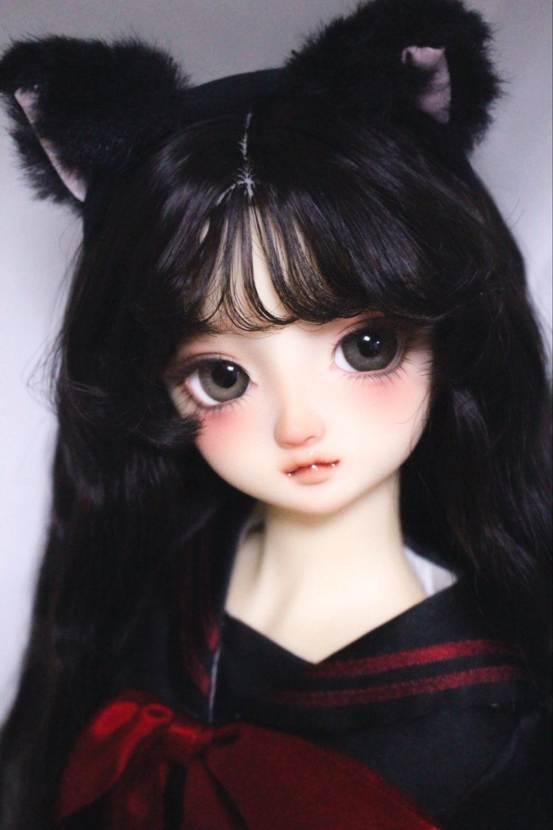 bubbIe_u_u's tweet image. 복슬 깜고/•᷅•᷄\୭