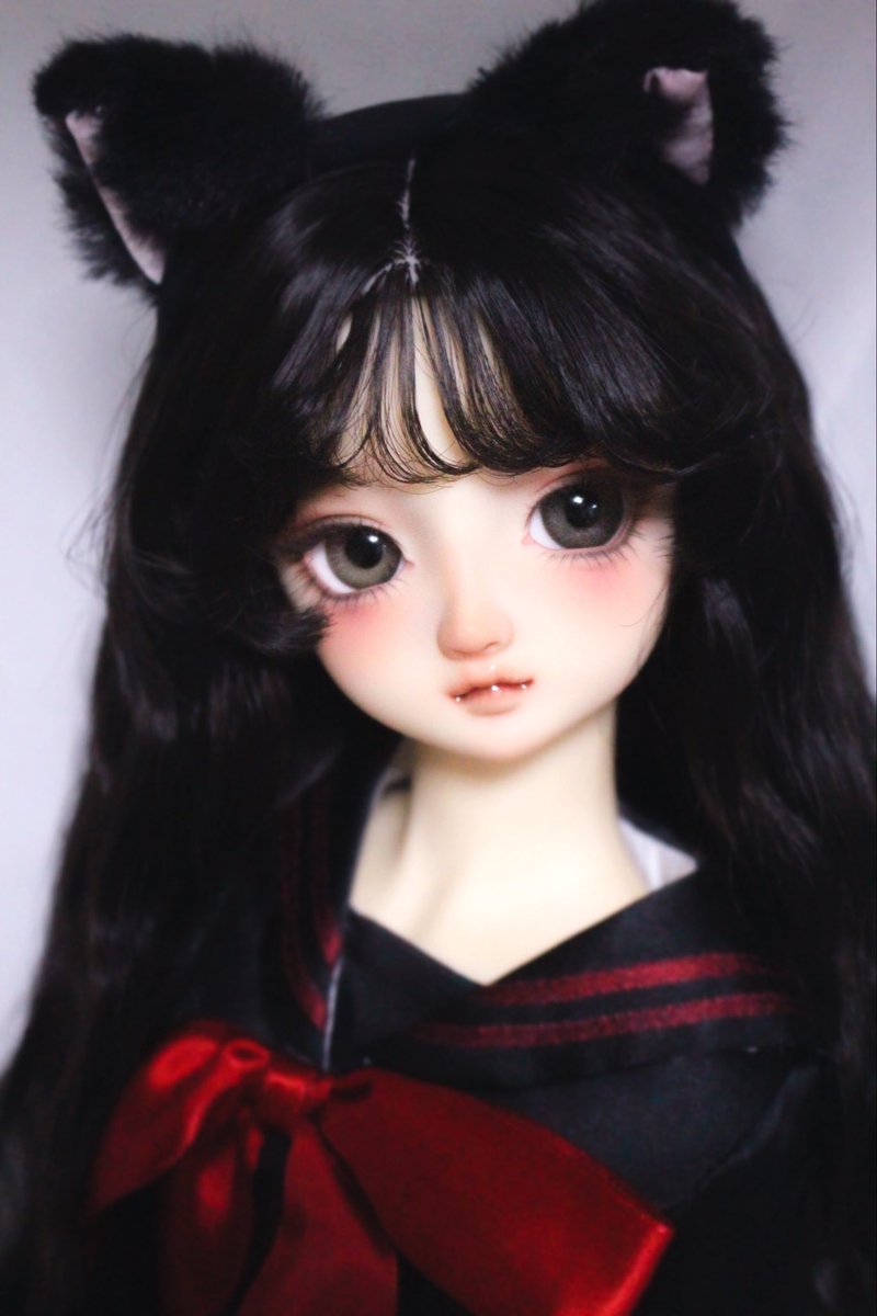 bubbIe_u_u's tweet image. 복슬 깜고/•᷅•᷄\୭