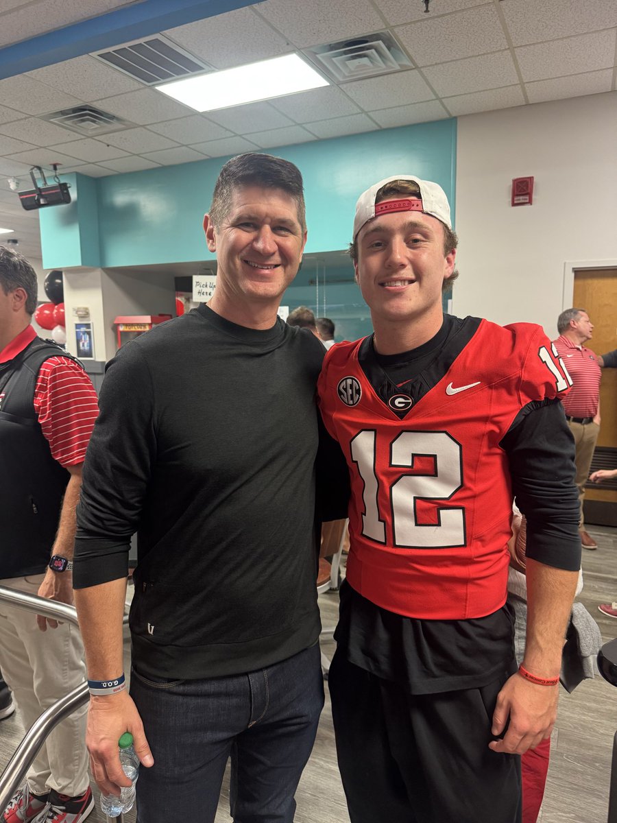 Had a great night supporting Coach Richt and Parkinson’s and Crohn’s disease research. Go Dawgs!