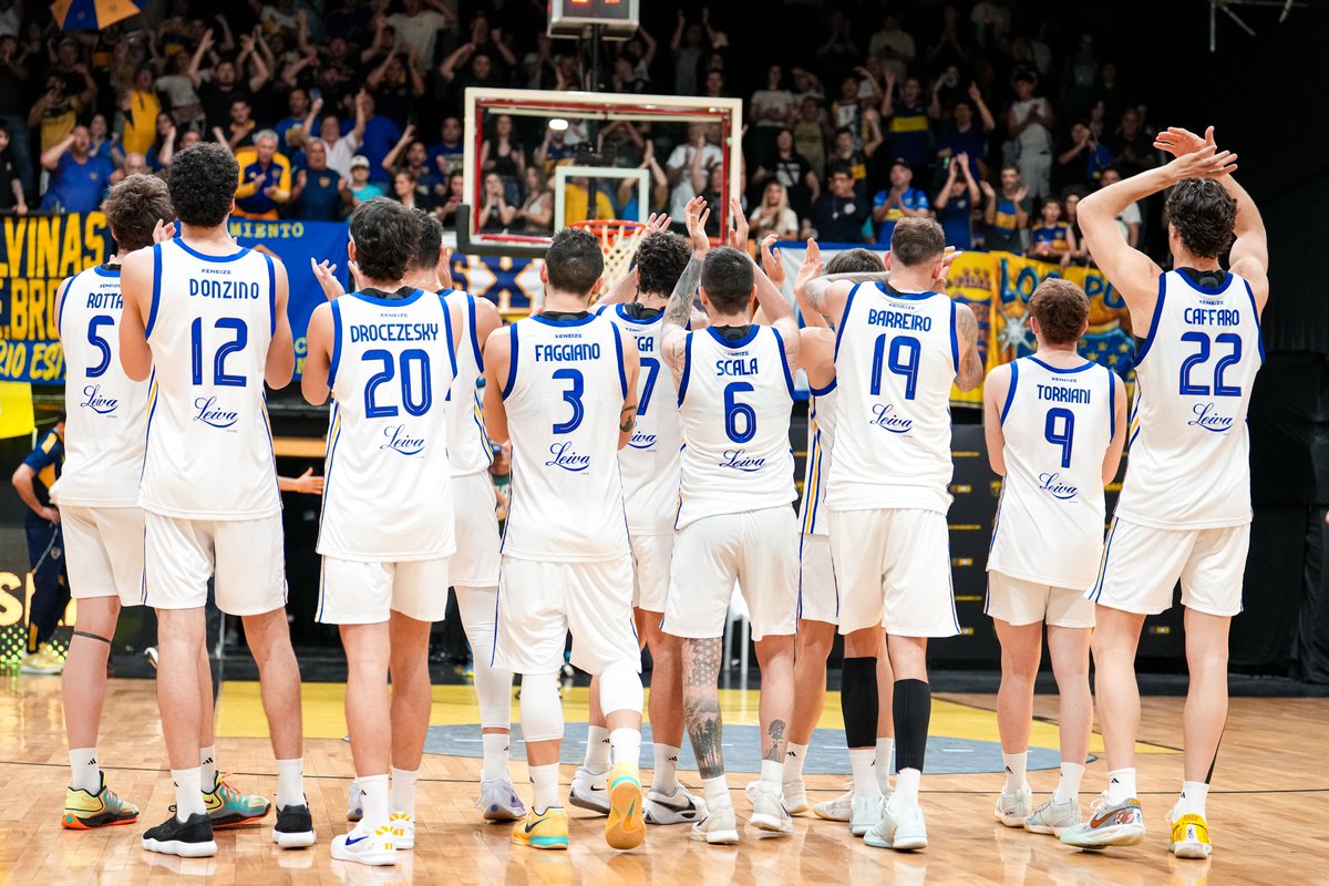BasquetBocaJrs's tweet image. ¡Gracias a todos los bosteros que coparon Obras!

👏💙💛💙