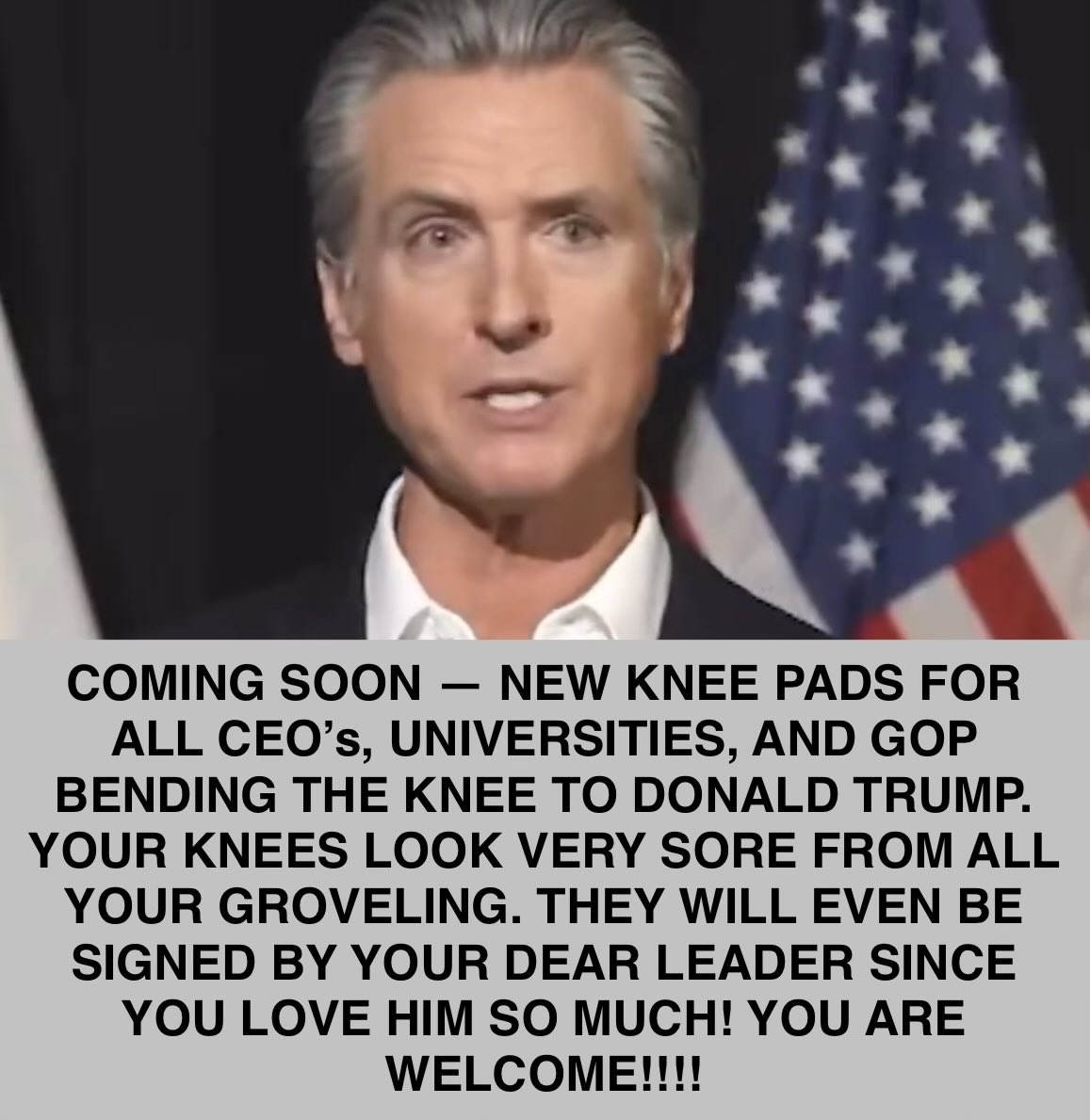 A (@bluhue123) on Twitter photo Raise your hand ✋ if you STAND with Gavin Newsom against Trump Raise your hand ✋ if you STAND with Gavin Newsom against Trump