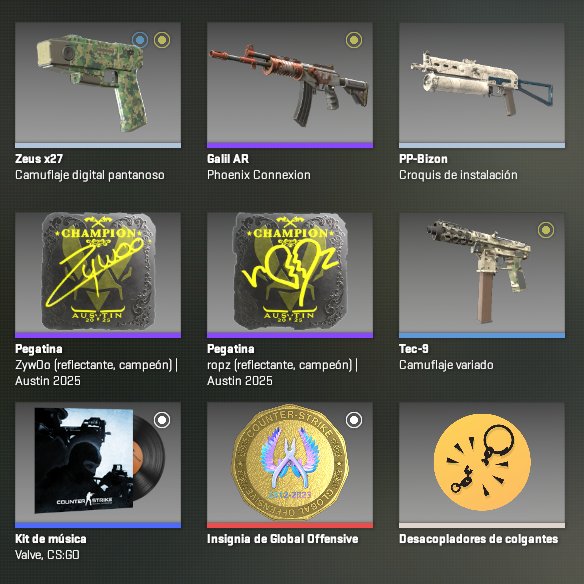 "Nooo Valve rompiste todo 😭😭"

Mi inventario: