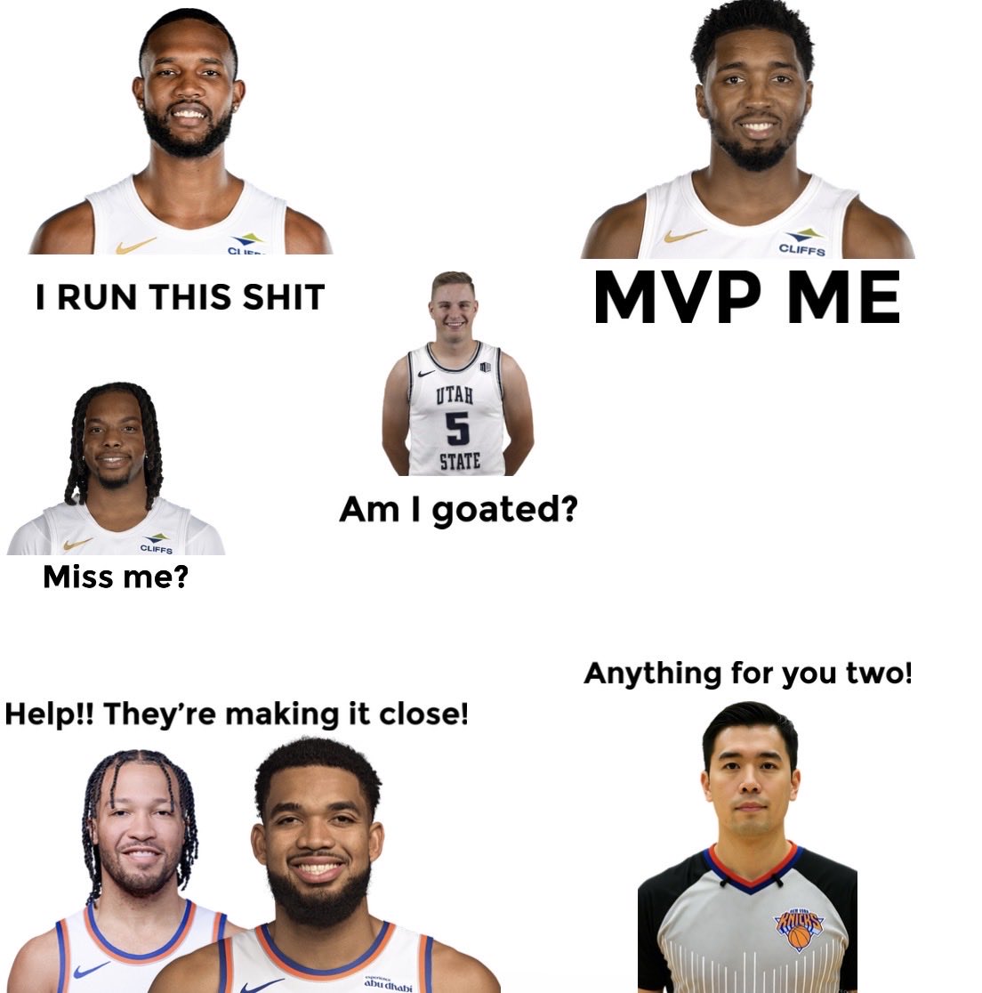 Cavs vs Knicks, a summary.