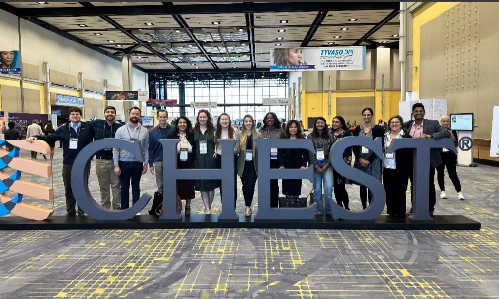 Claudia Tejera, MD (@clautejera) on Twitter photo #CHEST2025 was such a blast! Heading back home exhausted but feeling super inspired.
See you soon Phoenix! #CHEST2026
#CHESTSoMe #PCCM #MedEd #WomenInCHESTMedicine #CHEST2025 was such a blast! Heading back home exhausted but feeling super inspired.
See you soon Phoenix! #CHEST2026
#CHESTSoMe #PCCM #MedEd #WomenInCHESTMedicine
