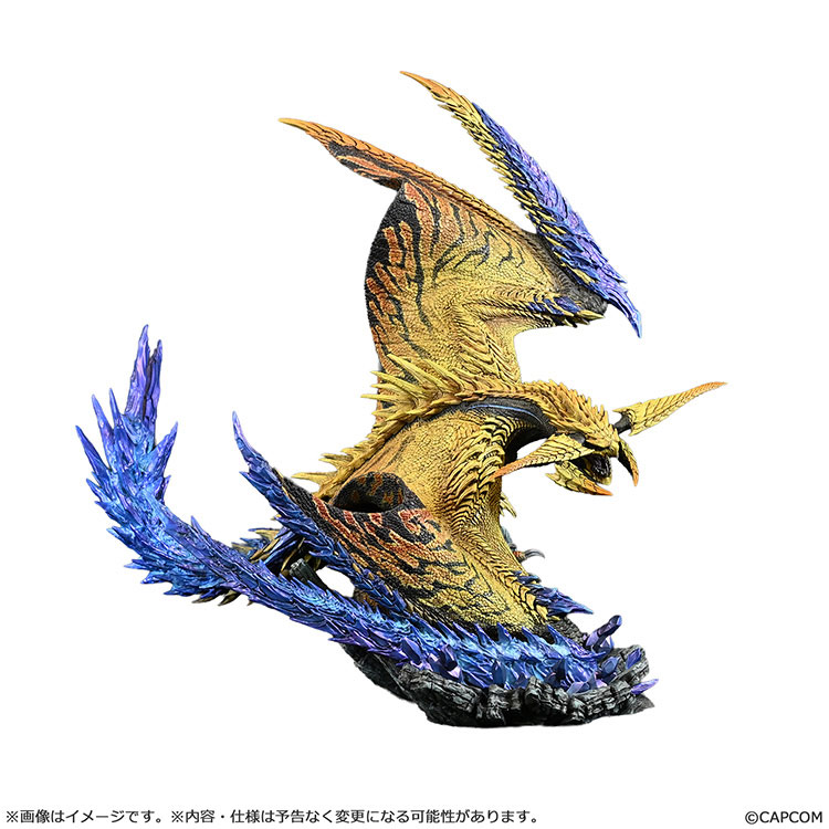 Nin_Nin_Game's tweet photo. Thunder roars across the New World ⚡️🛡️

From Monster Hunter Wilds, the Shining Thunder Wyvern Rey Dau joins the Capcom Figure Builder Creator’s Model line!
Pre-order now 👉 https://t.co/wLjPSOpepk

#MonsterHunterWilds #MonsterHunter #ReyDau #Capcom #CreatorsModel #AnimeFigures #NinNinGame
