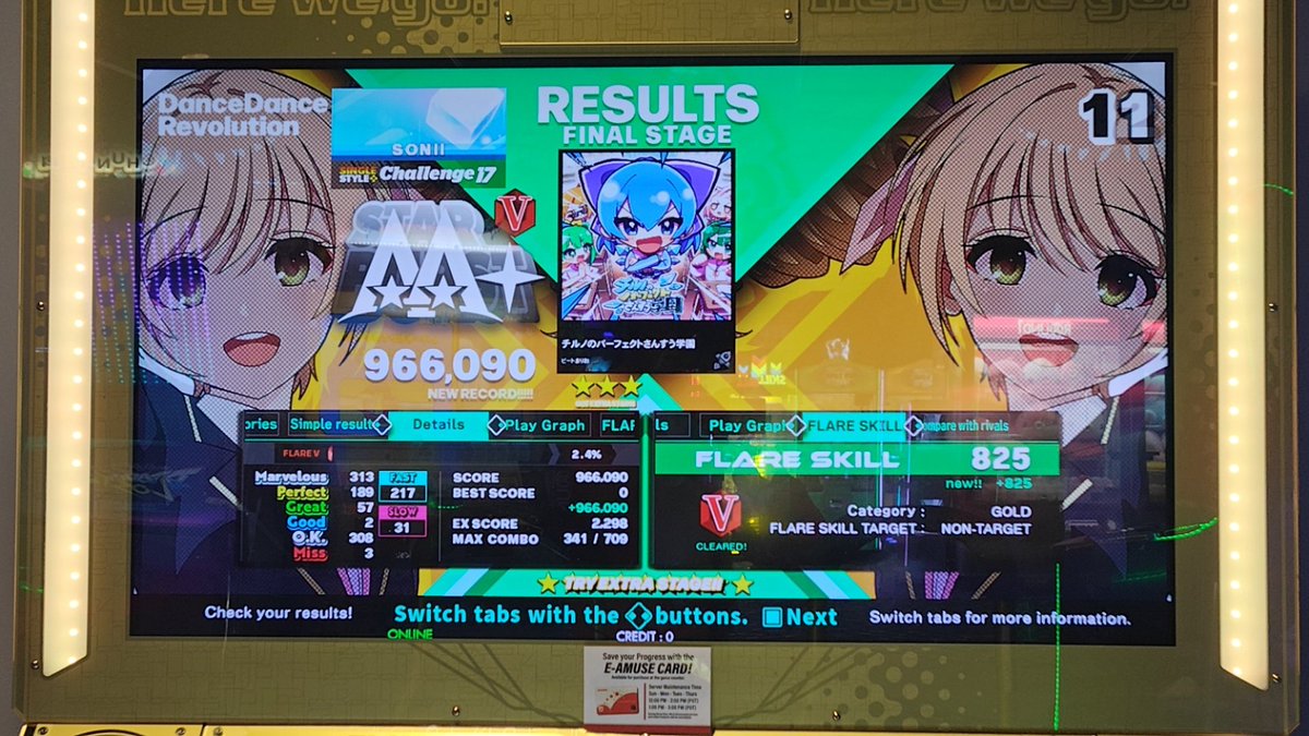 Sonii_TV's tweet image. New DDR songs (soflan chan CSP not pictured cause I choked the ending)

#DDR_WORLD