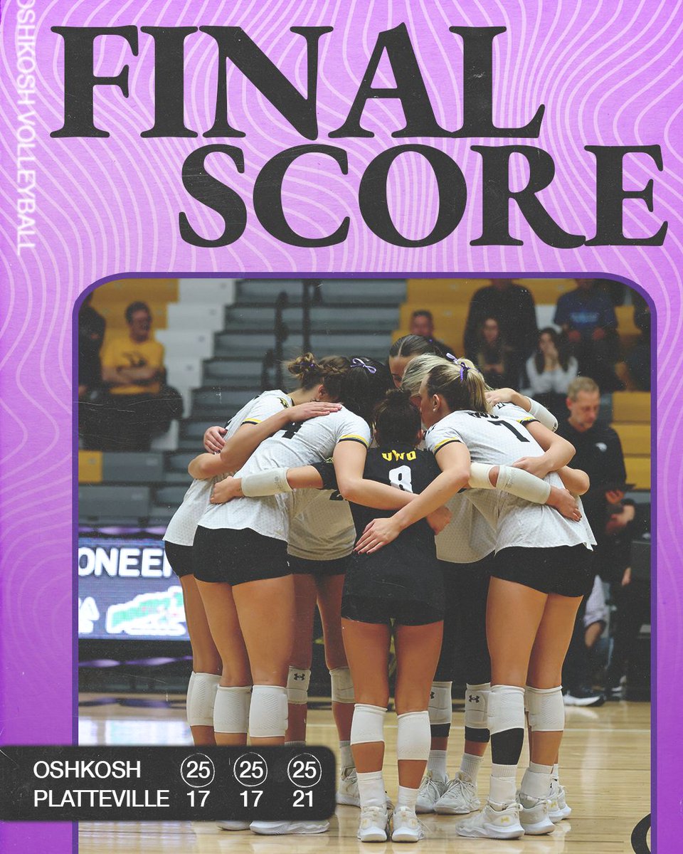 UWOVolleyball's tweet photo. That one's for Deke! https://t.co/FlNC4oCvZD