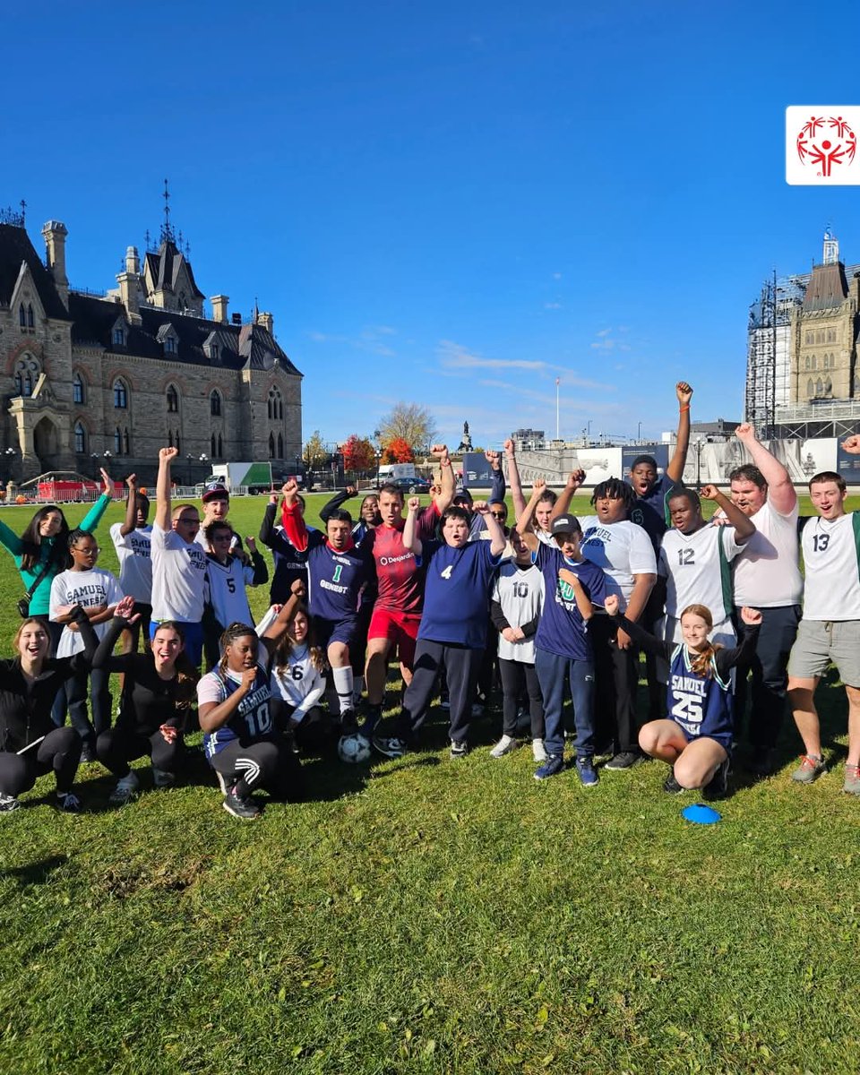 Great times as Special Olympic athletes from across Canada gather on Parliament Hill!