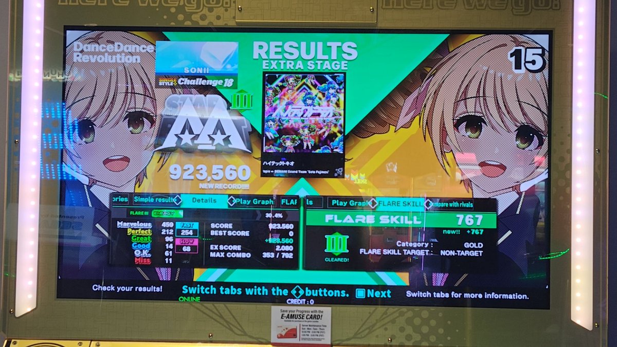 Sonii_TV's tweet image. New DDR songs (soflan chan CSP not pictured cause I choked the ending)

#DDR_WORLD