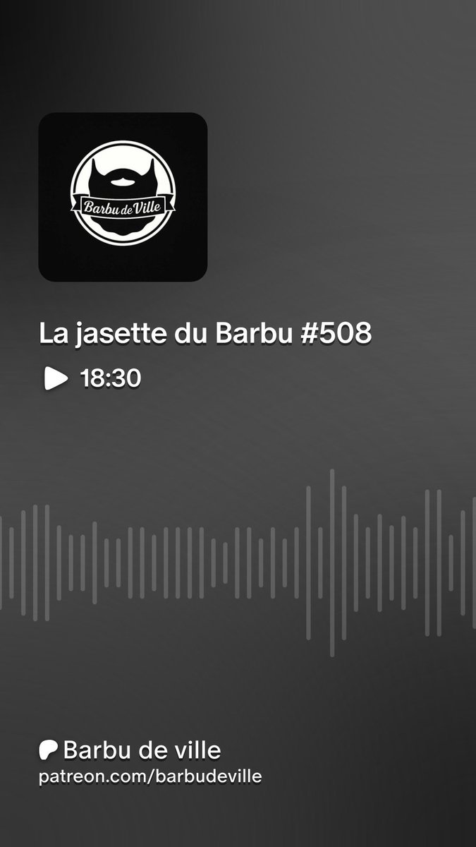 Barbu de ville (Patrick) tweet media