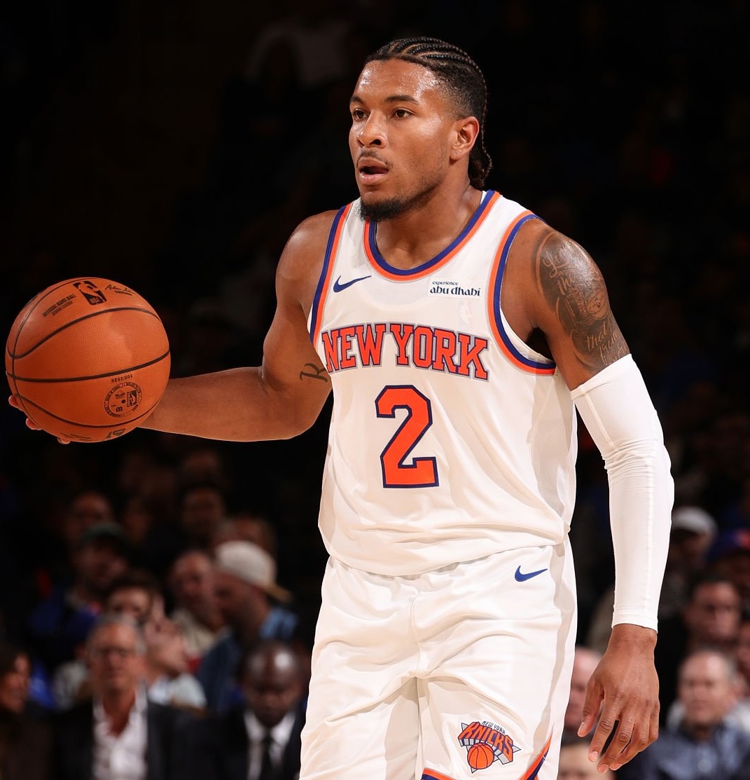 Deuce McBride off the bench as Knicks beat Cavs 119-111 Opening Night:

15 points
4-6 three
+17 game best