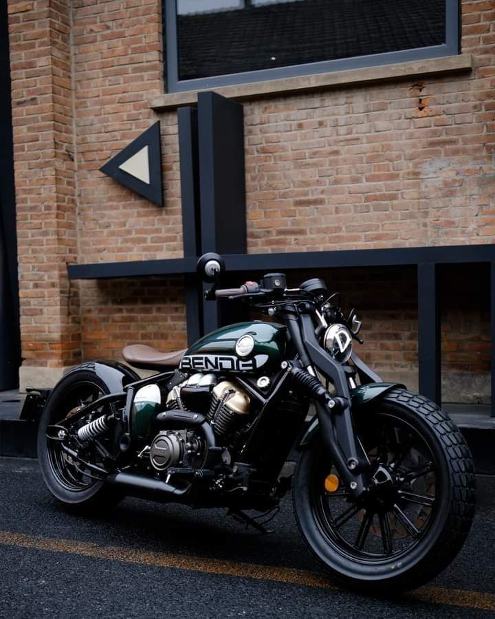MoreMotorcycles's tweet image. 2025 #Benda Napoleon Bob 250 
#Bobber