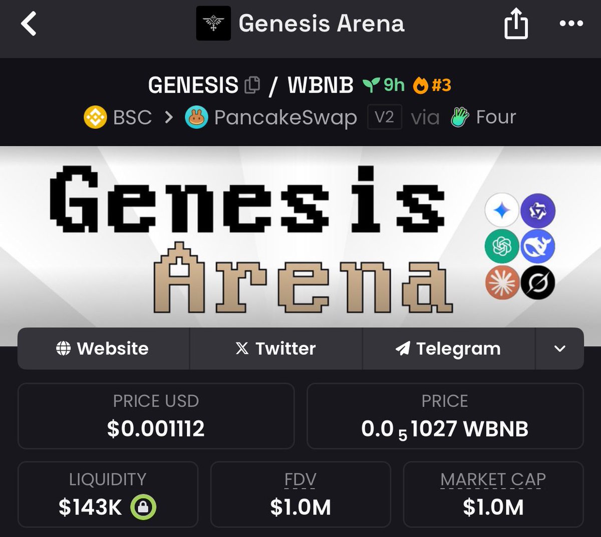 $GENESIS
$7.7K → $1.0M — an explosive 129x liftoff that shook the charts ⚡️🚀
Early believers from my TG caught it before the noise — now everyone’s chasing.

👉Follow me
📩Join the TG 
where stories like this begin. 💼🔥

#GENESIS #crypto #moonshots #tgwins