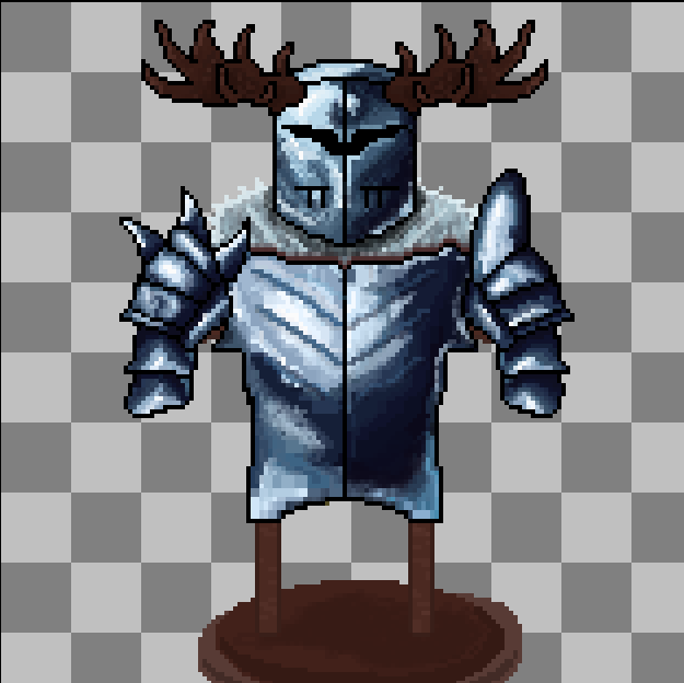 Zappydos2's tweet image. helmet (now armor?) arc day 4 at this point + now on an armor stand of sorts!

lots of progress - changed the helmet to face forward, made a chest plate (with a fur neck warmer, idk what to call that), and some pauldrons! 

really happy with how this is turning out. chest piece…