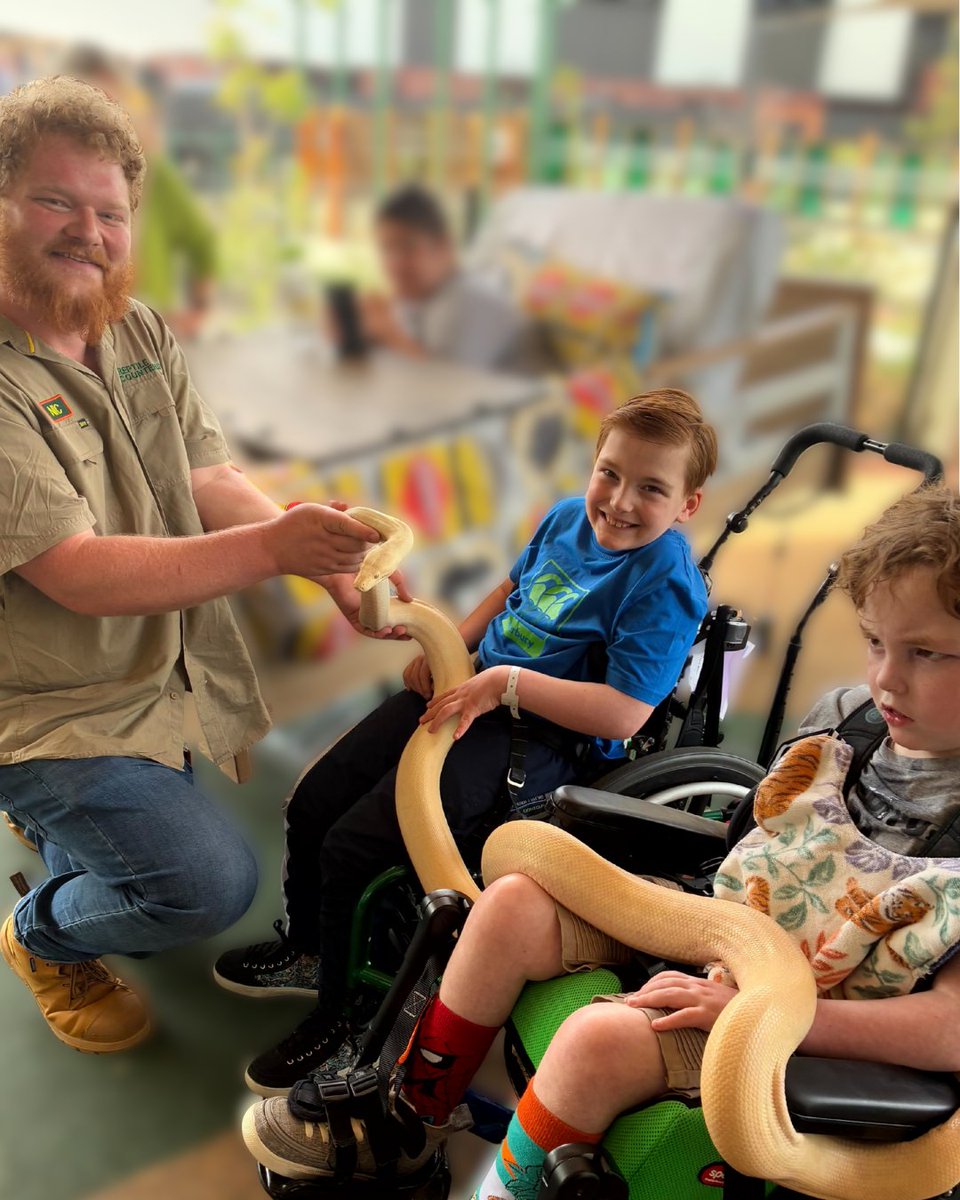 We recently welcomed some very unusual guests to the hospice! 🐸🦉🐍  

This wild experience was brought to us by Reptile Encounters and was a great chance for the kids to meet  some fluffy, slimy and scaley friends 💚

#VerySpecialKids