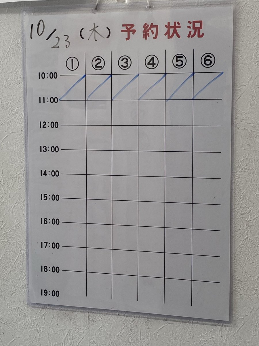 おはようございます☀️

本日のレイアウト予約状況です。

昨日はいつでも遊べそうですね✨
太陽が出て☀️天気もいいので☀️お出かけ日和ですね🚃

皆さまのご来店お待ちしております！

#レンタルレイアウト
#予約状況
#安芸山陽模型