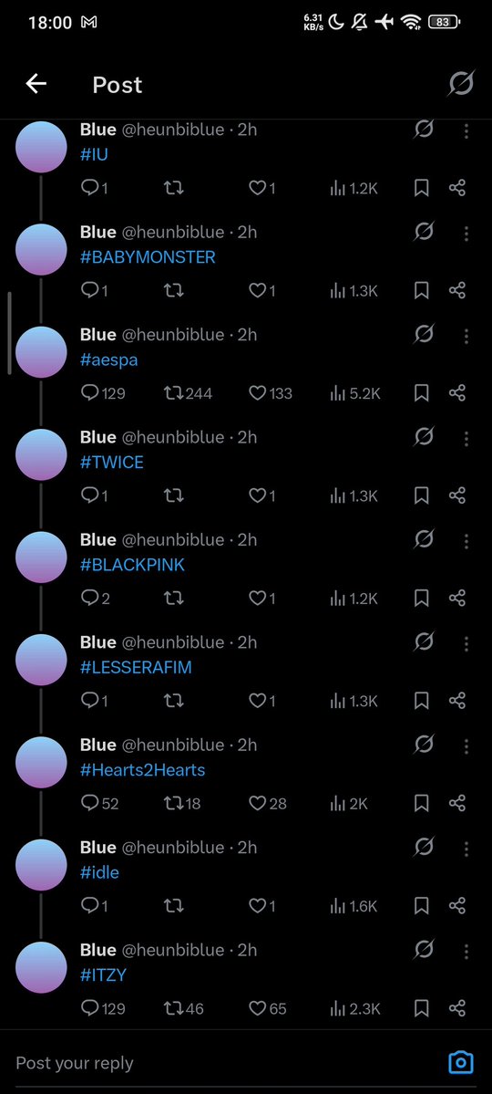 heunbiblue's tweet image. Congratulations to #ITZY for winning Most Proof!
🎁 150🎟 For #ITZY
🎁 50🎟 For #aespa as appreciation
You can check the proof here 👇
drive.google.com/drive/folders/…
Thank you for your participation💙
Note: aespa’s replies record was 128 (1 reply was mine for the idol tag)