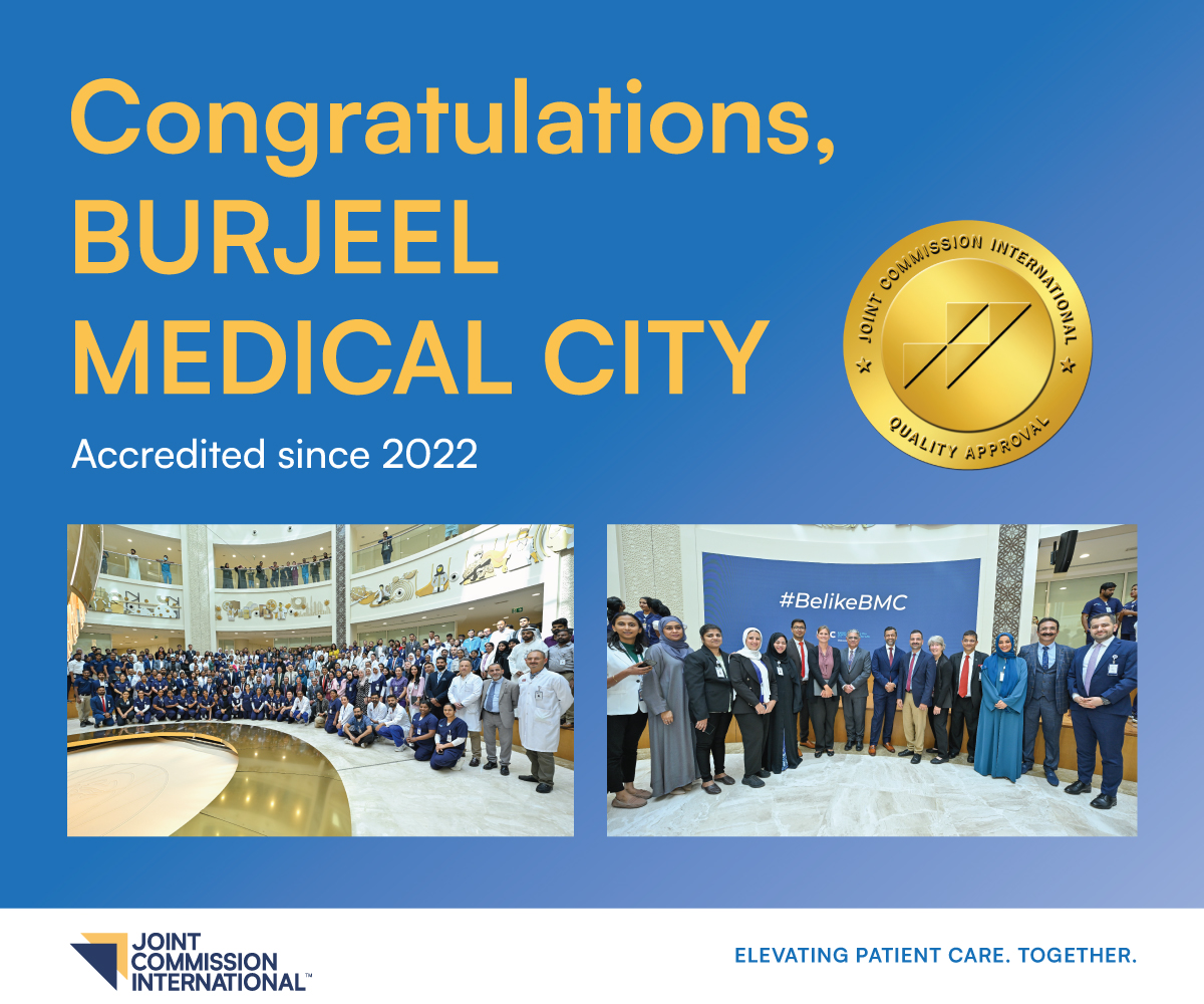Congratulations on your reaccreditation, BURJEEL MEDICAL CITY!