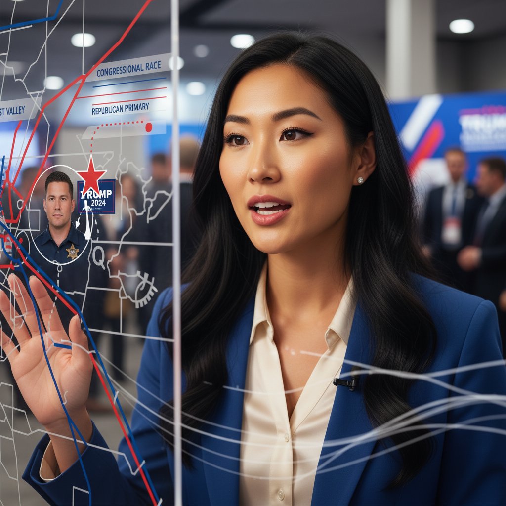 venthewise's tweet image. Trump ally ex-Sheriff Mark Lamb, linked to QAnon, is eyeing an East Valley Congress seat after a Senate defeat. He just signaled his run for the Republican primary. Expect a lively race!