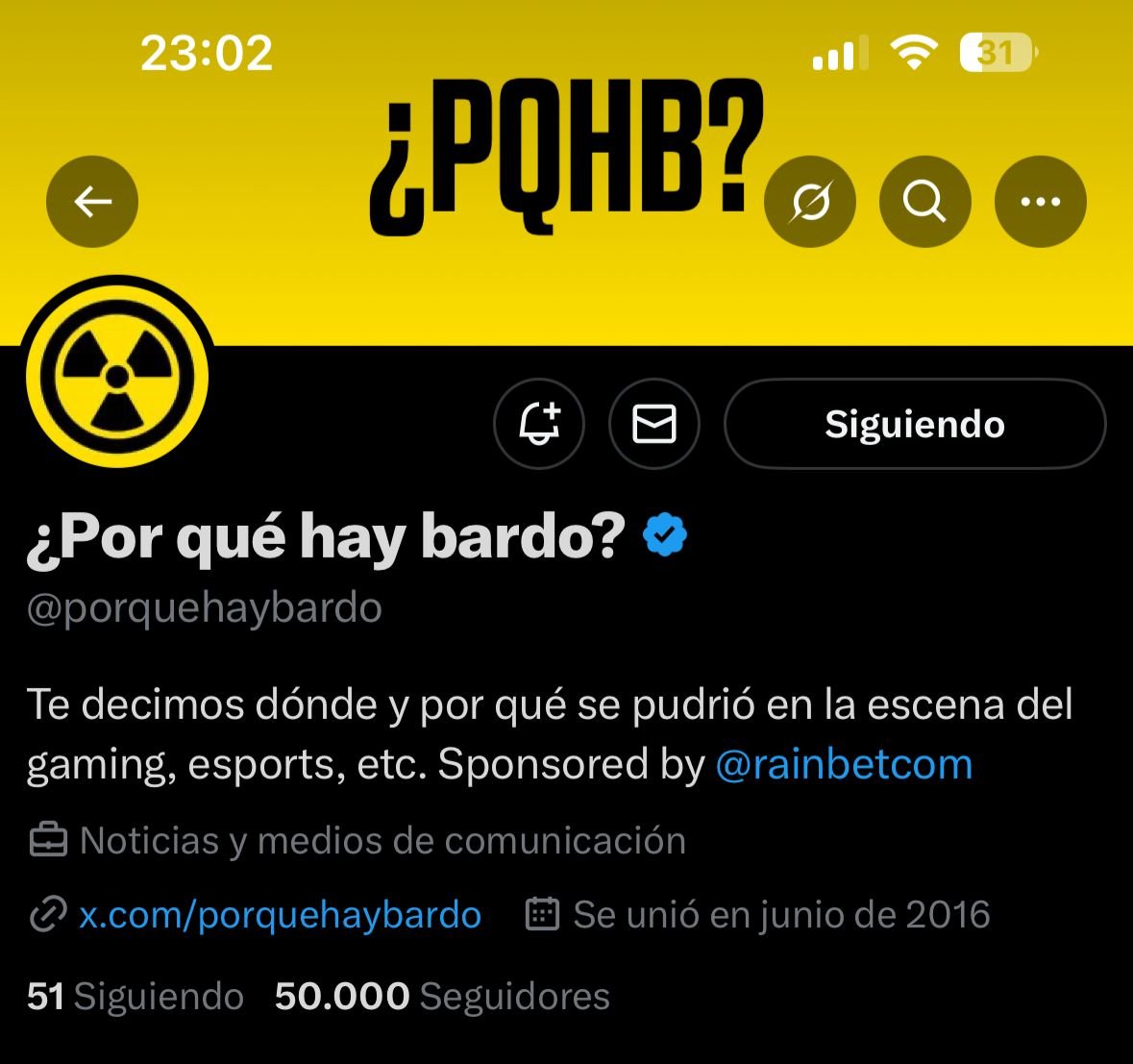 ¿Por qué hay bardo? tweet media